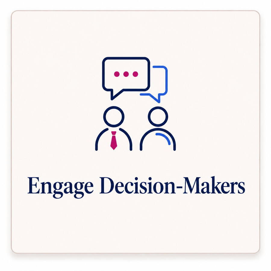 Reach relevant commercial decision-makers through structured telephone and email engagement.